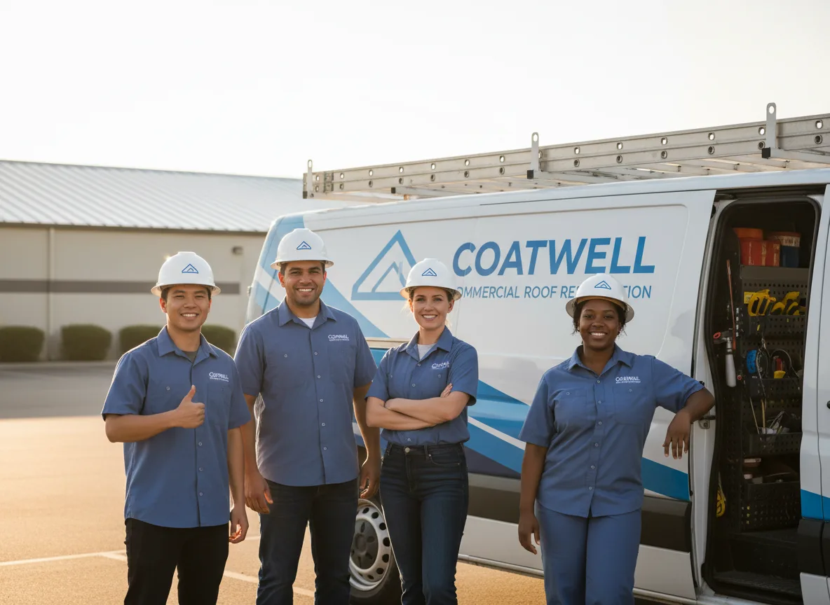 Commercial roof coating company in Victoria, MN